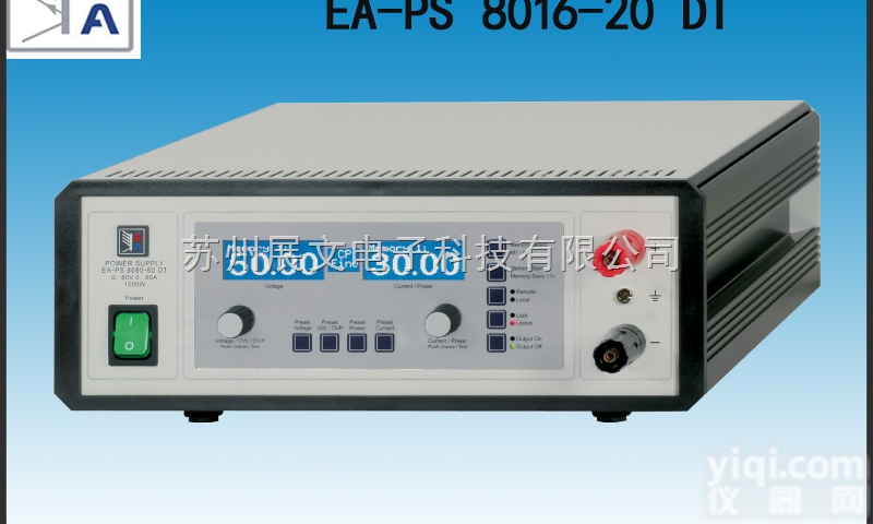 EA-<em>PS</em> 8016-20 DT  德国EA直流<em>电源</em>EA-<em>PS</em> 8016-20 DT实验室<em>电源</em>