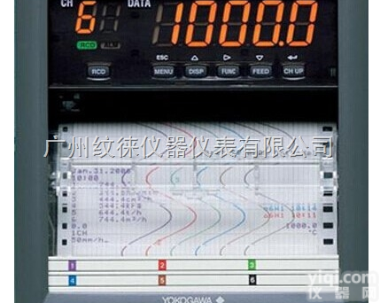 SR10004记录仪  <em>SR10006横河有纸记录仪</em>