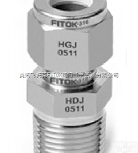 SS-CM-FL1-NS4  <em>美国</em>飞托克FITOK<em>卡套</em>阳螺纹<em>接头</em>