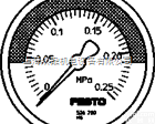 festo<em>压力表</em>MA-50-0,25-R1/4-<em>MPA</em>-E-RG