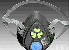 HJ20-<em>3M</em>-7502  防毒<em>面具</em>  向下式防毒<em>面具</em>  呼吸阀盖防毒<em>面具</em>