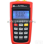 HG04-BK8806A  温度记录器  热耦线选择双组输入温度计  多功能高精度温度记录器