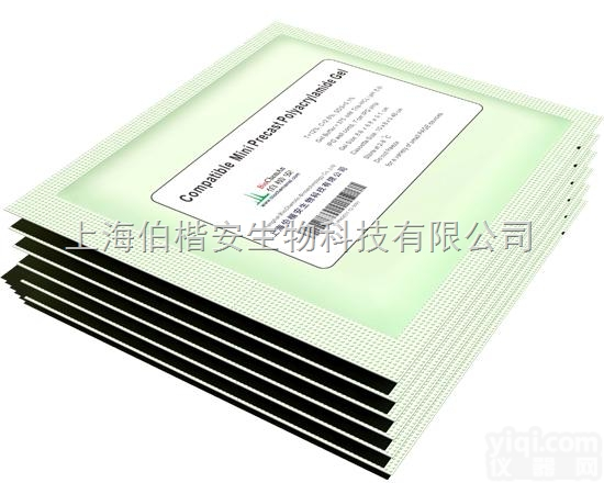 Tris-Gly <em>PAGE</em><em>预制</em>胶  伯楷安  Tris-Gly <em>SDS</em>-<em>PAGE</em><em>预制</em>胶