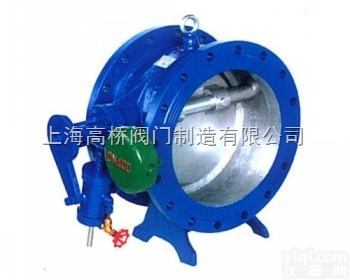 <em>HH47X</em>微阻缓闭式<em>蝶形</em><em>止回阀</em> <em>蝶形</em><em>止回阀</em>