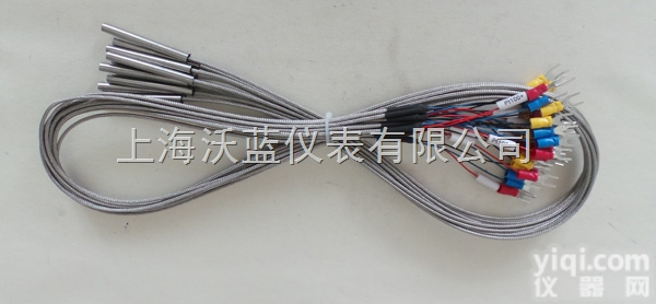 按需定制  WZP-035铂电阻 PT100热电阻 可直接插入<em>液体</em>中<em>测量</em>温度