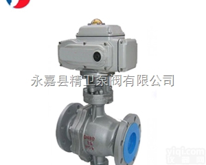 Q947F  电动碳钢法兰球阀厂家， 电动<em>固定式</em>球阀<em>价格</em>