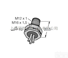 TURCK<em>传感器</em>  图尔克位移<em>传感器</em>EC-FSFDW4.54-0,5/16