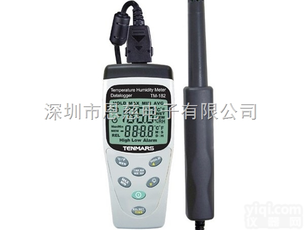 泰<em>玛斯</em>TM182<em>温湿度计</em>TM-182环保型<em>温湿度计</em> <em>温湿度计</em> 报警温湿...