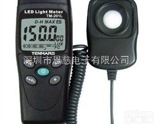 泰玛斯TENMARS照度计TM-201L照度计，LED照度表TM-20...