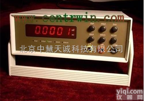 WJHG-2850  台式四位半交<em>直流</em><em>数字</em><em>微安</em>表/<em>数字</em>毫安表  型号：WJHG-2850 中...