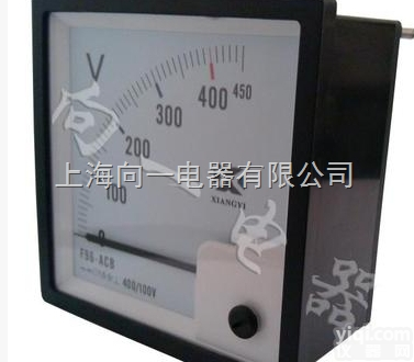 F96-<em>ACB</em>九十度<em>船用</em>指针<em>电压表</em> 96*96