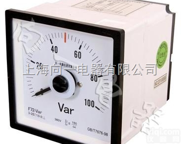 F72、Q72（61L13、<em>61L14</em>）广角度张丝<em>船用</em>无功<em>功率表</em>-Va...