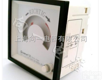 Q72、F72-PS <em>船用</em>相序表 <em>三相</em>相序<em>指示器</em> 72*72