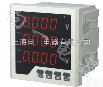 XY194U-3K4 6方形数字式三相<em>电压</em>测<em>量仪表</em>-V 交流<em>电压</em>表 8...