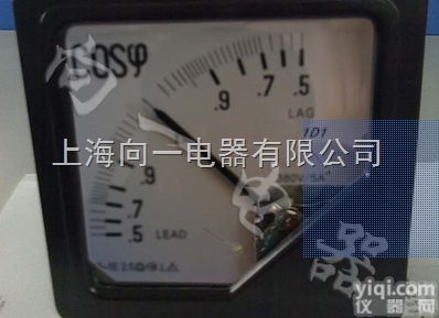 <em>1D1</em>-cos 指针式功率<em>因数</em>测<em>量仪表</em> 功率<em>因数</em>表 160*160