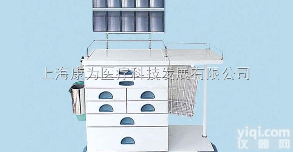 KDF/CR-B40  多功能<em>不锈钢</em><em>麻醉</em>抢救车|<em>不锈钢</em>推车系列