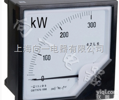 42L6-KW 板表/安装式指针瓦特测<em>量仪表</em> 单相<em>三相</em>功率表 120*...
