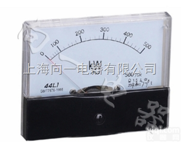 44L1-KW 瓦特板表/<em>指针</em>表 <em>单相</em><em>三相</em>功率表 100*80