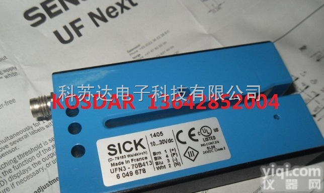 UFN3-70B413  槽型<em>透明</em>标签<em>传感器</em>检测<em>透明</em>标签