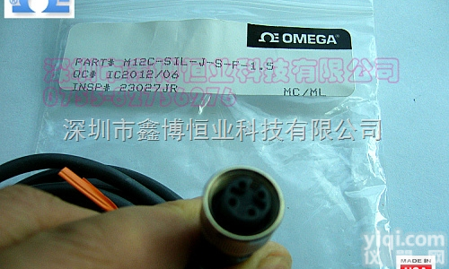 M12C-PVC-4-S-F-5热电阻<em>电缆</em> 美国oemga<em>电缆</em><em>组件</em>