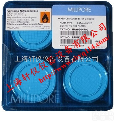 HAWG04700  HAWG04700<em>美国</em>Millipore SDI测定仪测试<em>滤膜</em><em>膜片</em>（带...