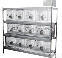 RS-12 3层×4=12笼  不锈钢冲洗式<em>实验</em><em>兔笼</em>|动物笼具<em>实验</em>设备