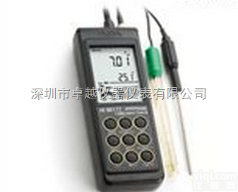 哈纳 <em>HI98172N</em> PH/ORP/ISE/℃<em>测定仪</em>