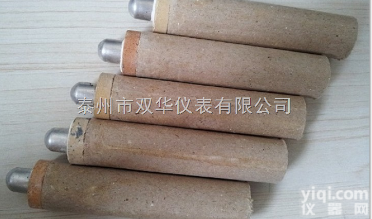 供应 纸管铝头<em>测温</em><em>热电偶</em> 可配铜头 <em>钢水</em>专用