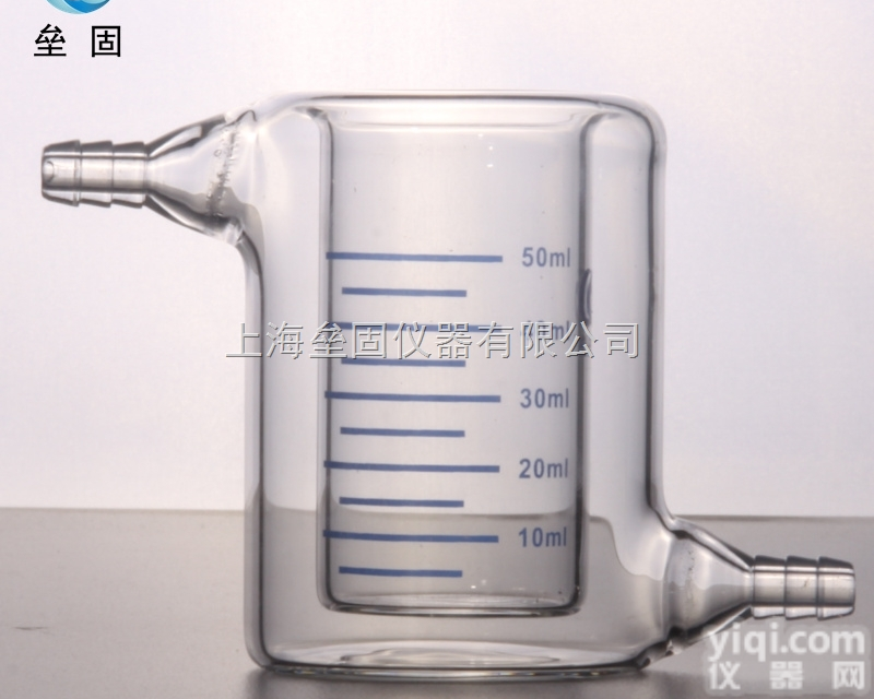 50ml<em>双层</em>夹套<em>烧杯</em>夹层<em>烧杯</em>玻璃<em>烧杯</em>光催化<em>反应器</em>