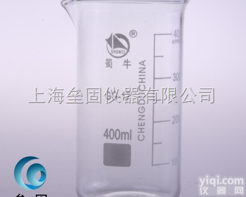 蜀牛 400ml <em>高型</em><em>烧杯</em> 1102<em>优质</em>加厚 高形玻璃<em>烧杯</em>