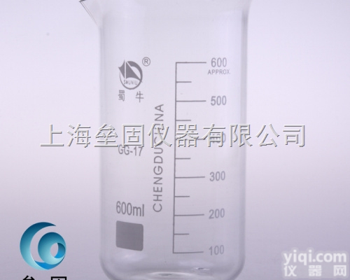 蜀牛 600ml <em>高型</em><em>烧杯</em> 1102<em>优质</em>加厚 高形玻璃<em>烧杯</em>