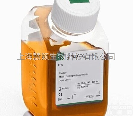 GIBCO优级胎牛血清，原装<em>墨西哥</em>血源FBS，货号：<em>10437</em>-028