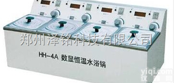 HH-4A/HH-3A  数显单控单列<em>水浴</em>锅/<em>控温</em>范围室温-100℃单控单列<em>水浴</em>锅
