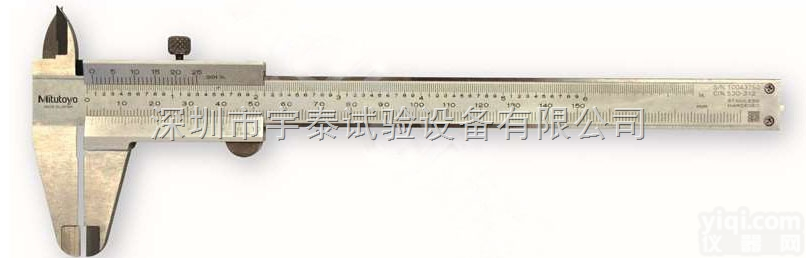 530-312  三丰Mitutoyo 镀铬游标<em>卡尺</em>带<em>深度</em>杆型号530-312（200元...