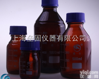 【蜀牛】20000ml 高硼硅棕色蓝盖<em>试剂</em>瓶 3.3<em>耐高温</em>丝口玻璃<em>试剂</em>...