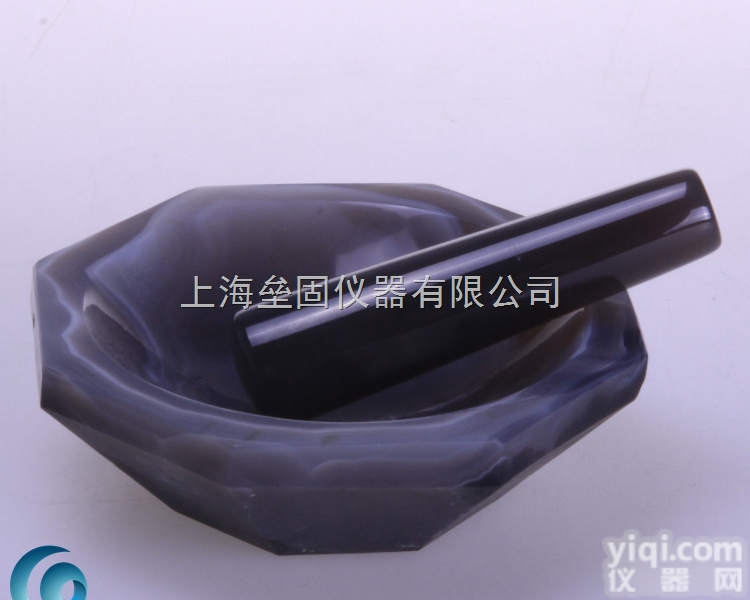 5cm 玛瑙<em>研钵</em> 优质玛瑙<em>研钵</em>（<em>一级品</em>） <em>内径</em>50mm，含棒一套