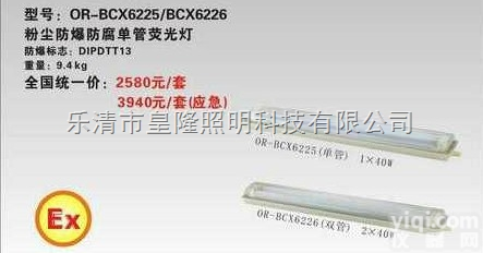 <em>BCX6226</em>  <em>BCX6226</em><em>粉尘</em>防爆防腐单管荧光灯