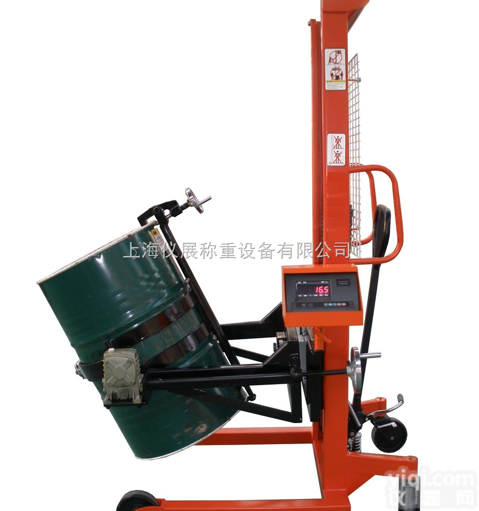 <em>楚雄</em>州200kg自动倒桶秤，350KG液压油桶车<em>电子秤</em>