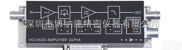 DLPVA-100-BUN-S  德国FEMTO<em>电压放大器</em>DLPVA系列进口低频率<em>电压放大器</em>