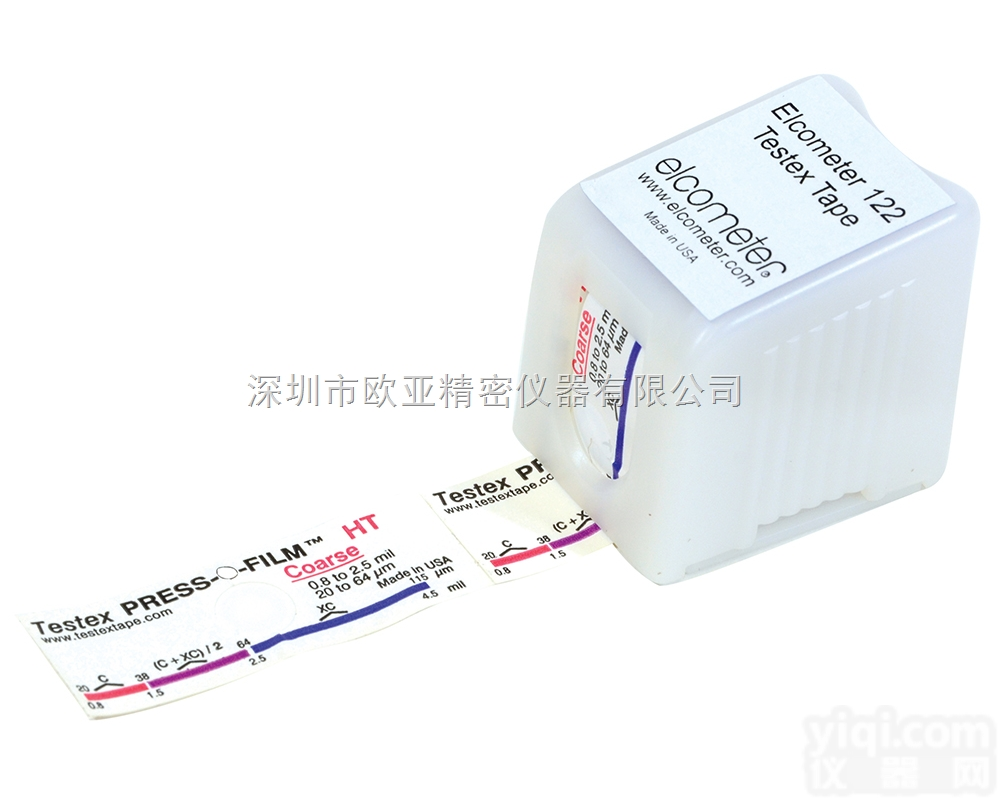 表面粗糙度<em>比较器</em>  <em>英国</em>易高Elcometer 122 Testex复制带