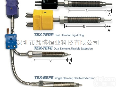 TEX-SEFE-K-1-6<em>热电偶</em> 美国omega挤出机<em>热电偶</em>