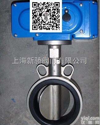 D971X-16P  电动<em>不锈钢</em>对夹<em>橡胶</em>蝶阀