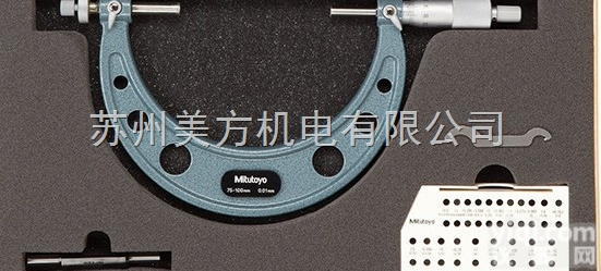 124-176  <em>三丰</em>外径齿轮<em>千分尺</em>124-176 <em>苏州</em>总经销