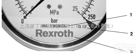 包邮出售REXROTH<em>力士</em>乐机械式<em>压力表</em>