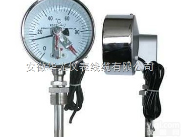HWSSX--411 HWSSX-412  带边电接点双金属温度计价格|高电压电接点双金属温度计厂家|电接点双金属...