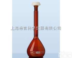 2000mL  2000mL DURAN®A级棕色<em>容量瓶</em> 白色印刷<em>德国</em>DUR...