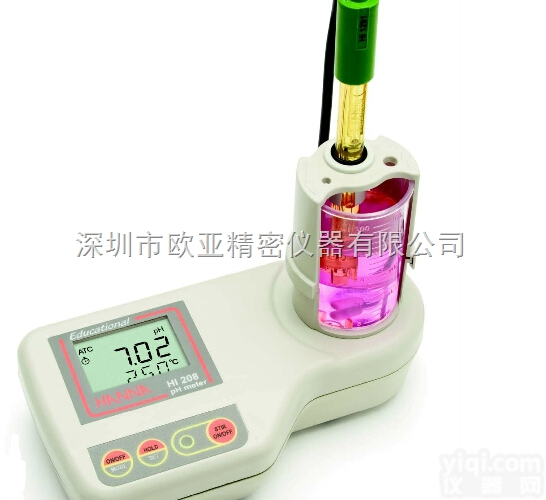 <em>意大利</em>哈纳 <em>HI208</em>微电脑内置磁力<em>搅拌器</em>酸度pH-温度°C...