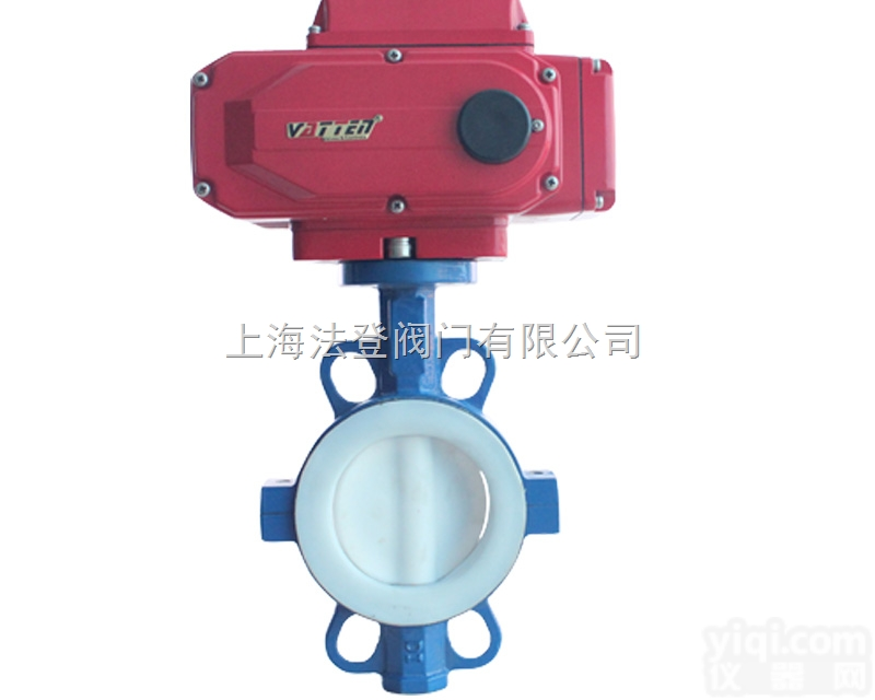 <em>电动蝶阀</em> LT型全衬氟<em>进口</em>蝶阀 德国电动A型<em>进口</em>全衬氟蝶阀