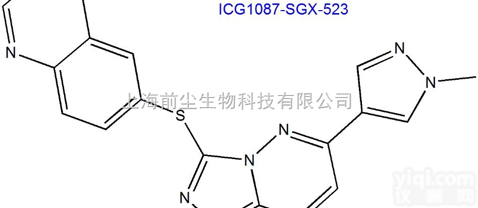 ICG1087-<em>SGX</em>-<em>523</em>  <em>SGX</em>-<em>523</em>
