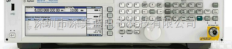 N5181A  N5181AEP MXG 射频模拟信号发生器快速配置